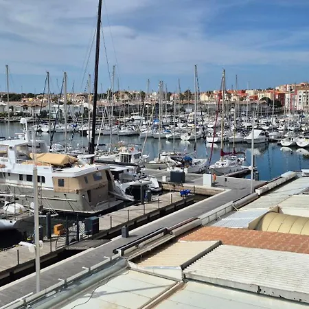 Marine, T4 En Duplex Vue Centre Port Avec Parking 公寓 阿格德